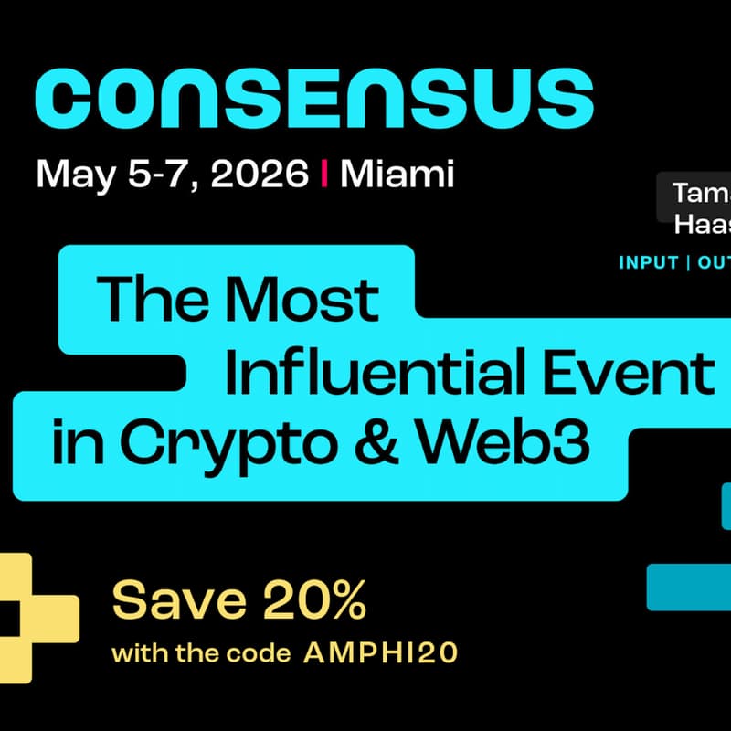 迈阿密共识大会Consensus Miami 2026 的封面图片