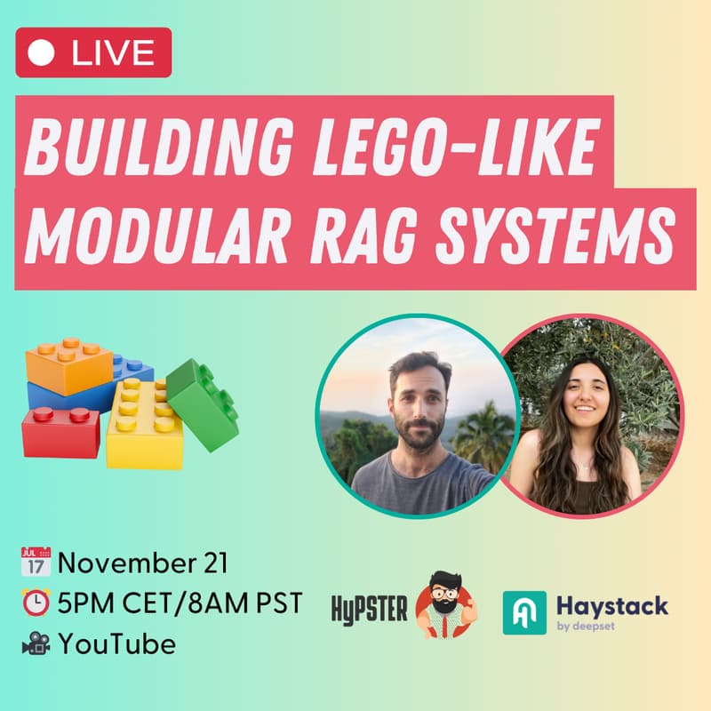 Cover Image for Building LEGO-Like Modular RAG Systems