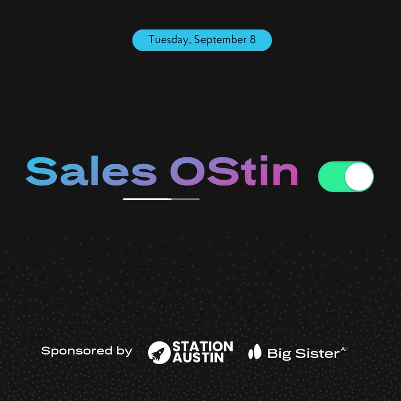 Cover Image for Sales OStin