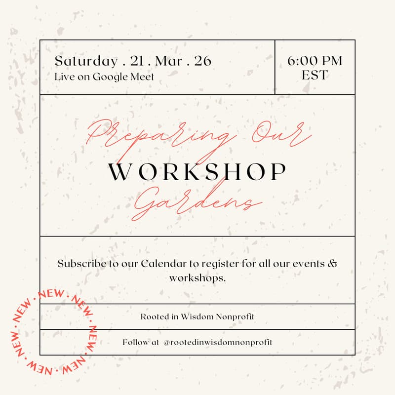 Cover Image for Preparing Gardens and Healing with Soil