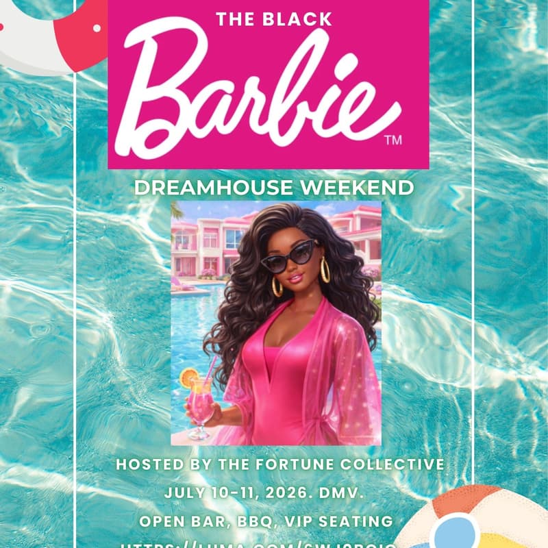 Cover Image for The Black Barbie Dreamhouse Weekend
