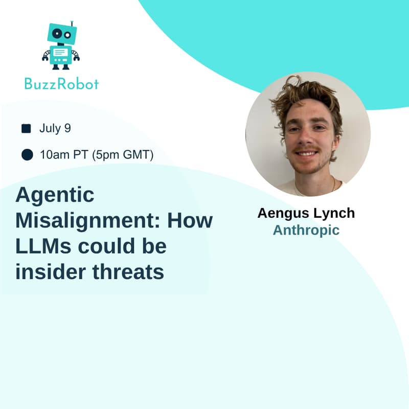 Cover Image for Anthropic's "Agentic Misalignment: How LLMs could be insider threats"