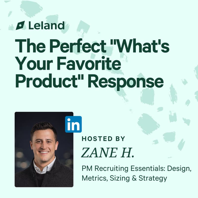 Cover Image for The Perfect "What's Your Favorite Product" Response
