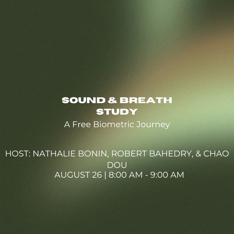 Cover Image for Sound & Breath Study: A Free Biometric Journey