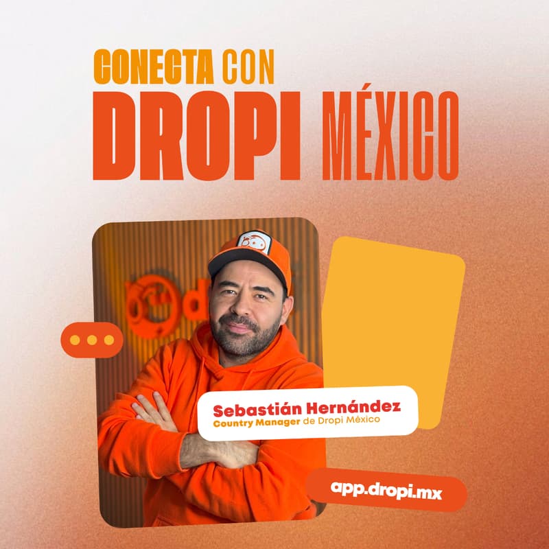 Foto de portada de Conecta con Dropi México🧡
