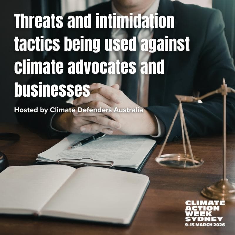 Cover Image for Threats and Intimidation Tactics Being Used Against Climate Advocates and Businesses