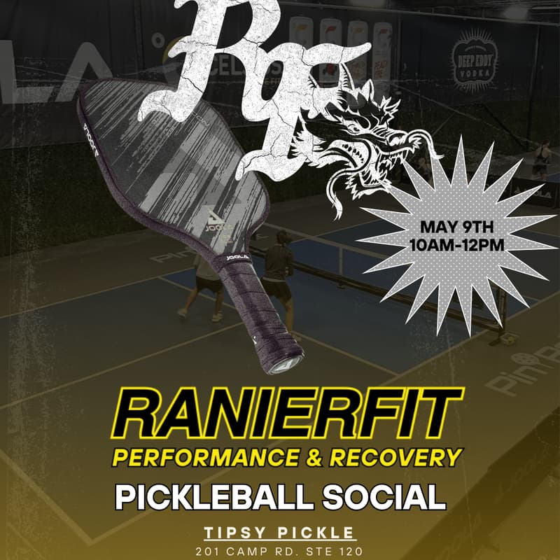 Cover Image for RanierFit Community Event: Pickleball at The Tipsy Pickle