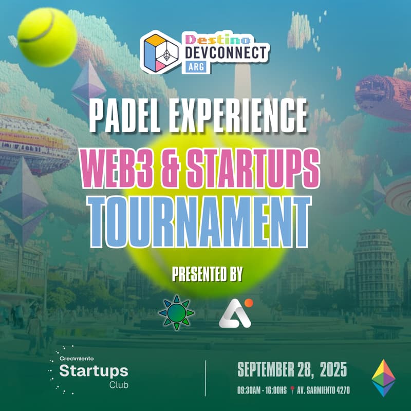 Cover Image for Destino Devconnect 🦄 | Padel Experience 🎾
