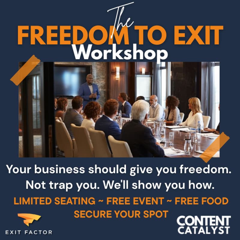 Cover Image for Freedom to Exit: Build a Business That Works Without You