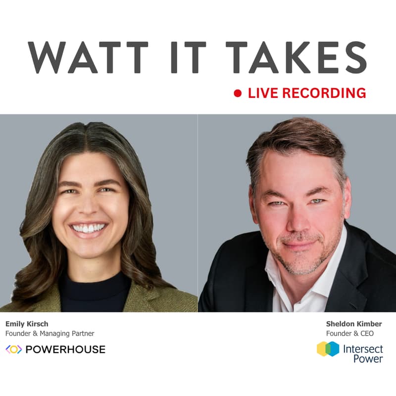 Cover Image for SOLD OUT: Powerhouse Presents: Watt It Takes Live with Sheldon Kimber of Intersect Power