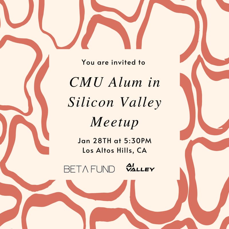 Cover Image for CMU Alum in Silicon Valley Meetup