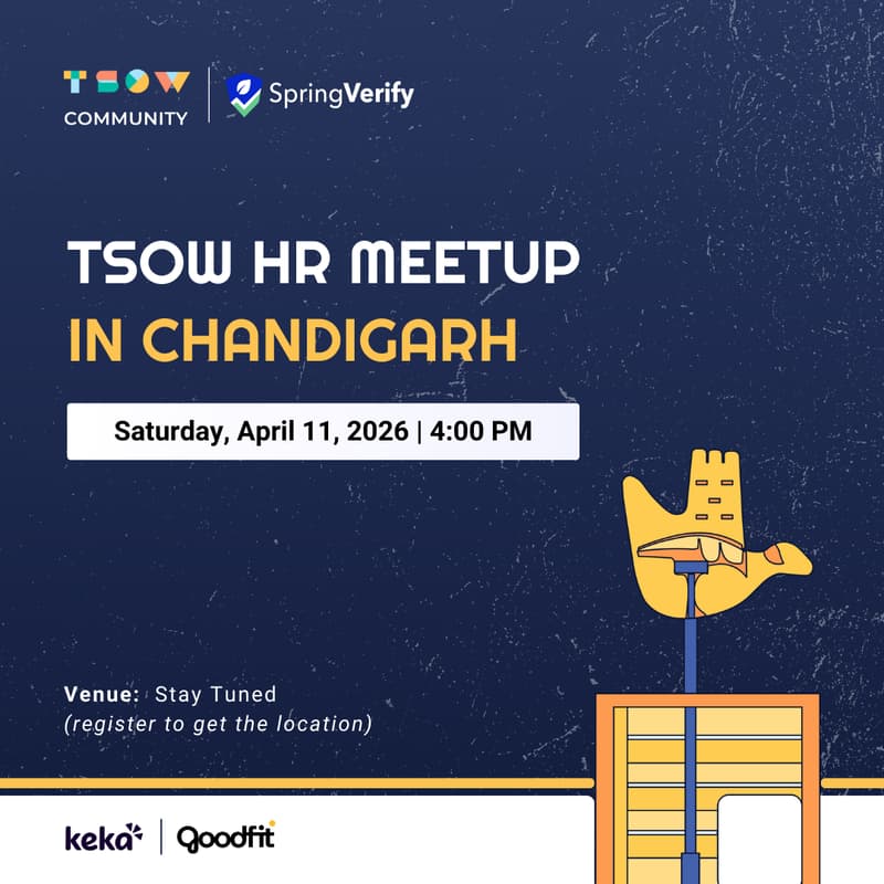Cover Image for TSOW HR Meetup in Chandigarh