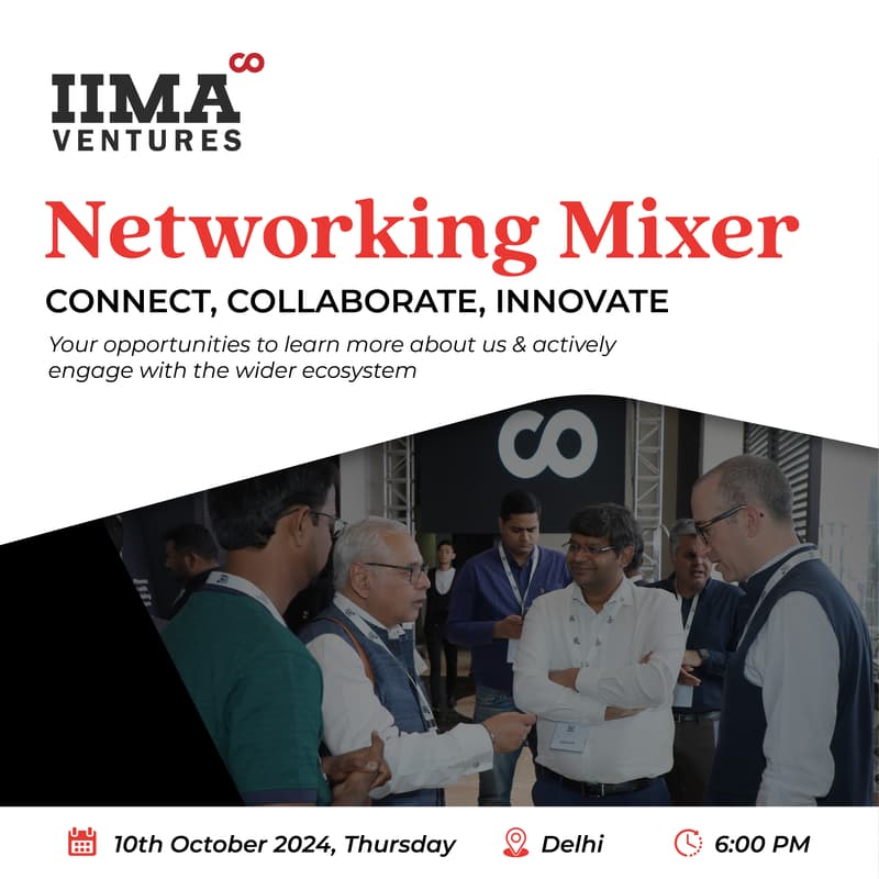 Cover Image for IIMA Ventures' Networking Mixer