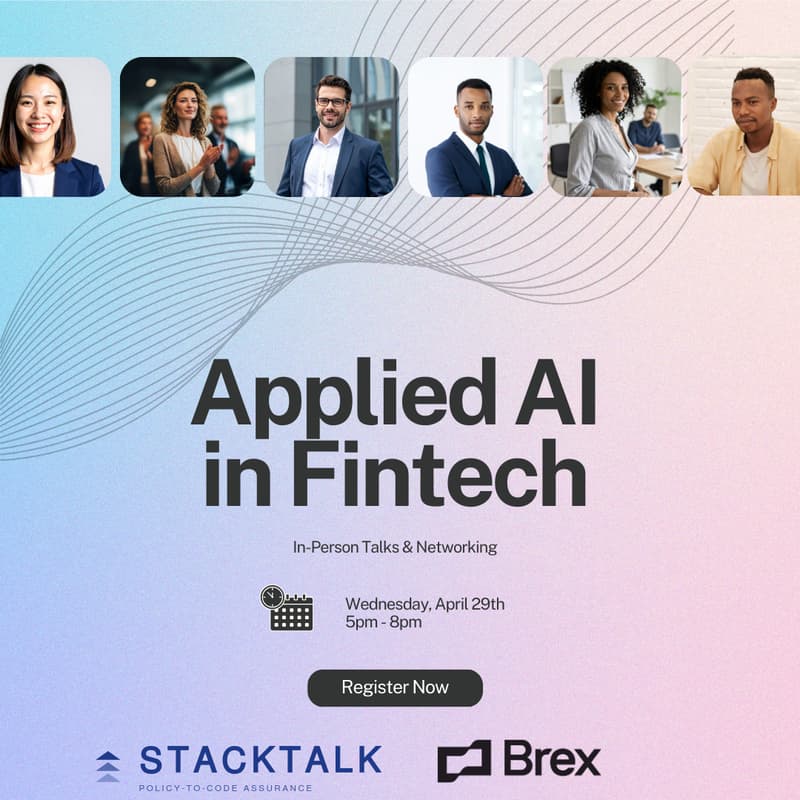 Cover Image for Applied AI in Fintech (w/ Brex) - NYFTW