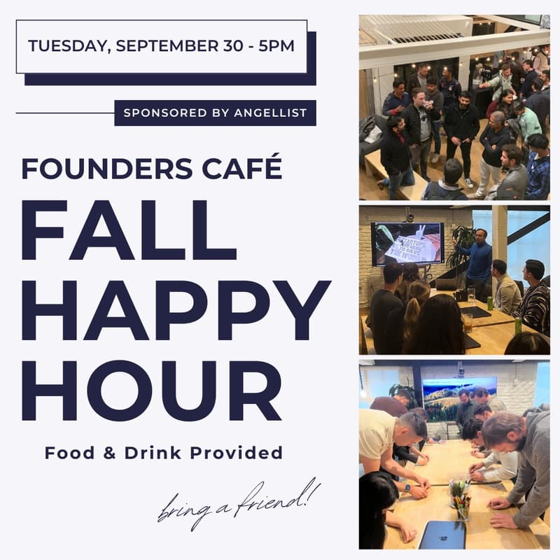 Cover Image for Founders Cafe Fall Happy Hour