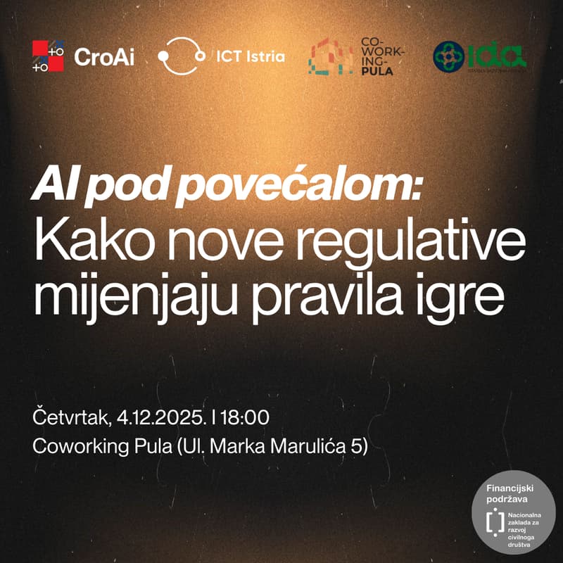 Cover Image for CroAI x ICT Istra Meetup: How new regulations are changing the game
