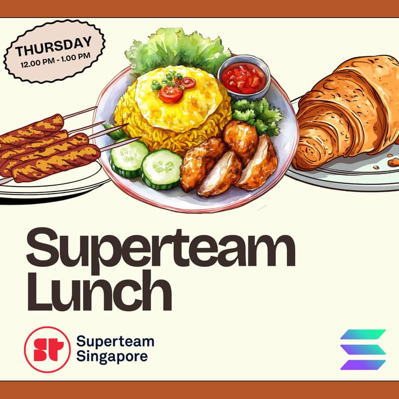 Cover Image for Superteam SG Thursday Lunch