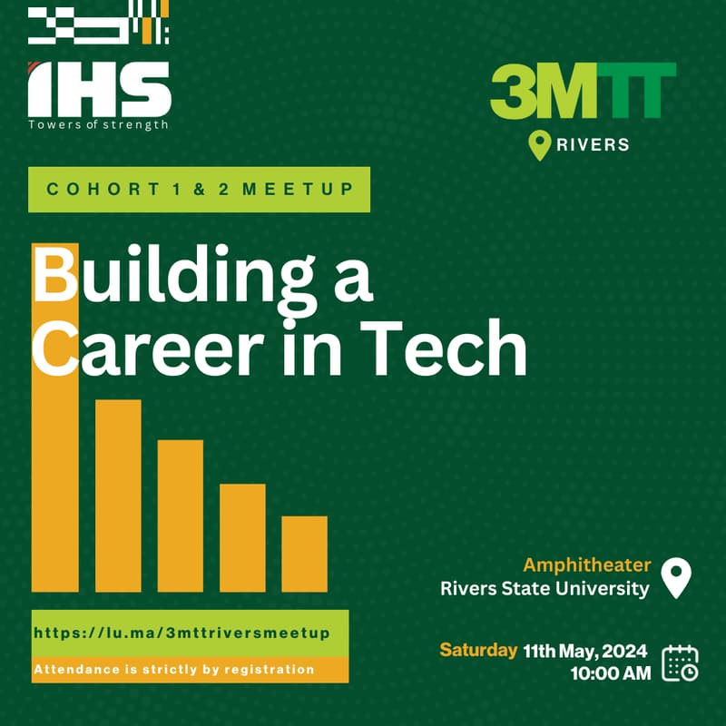 Cover Image for 3MTT Rivers Cohort 1&2 Physical Meetup