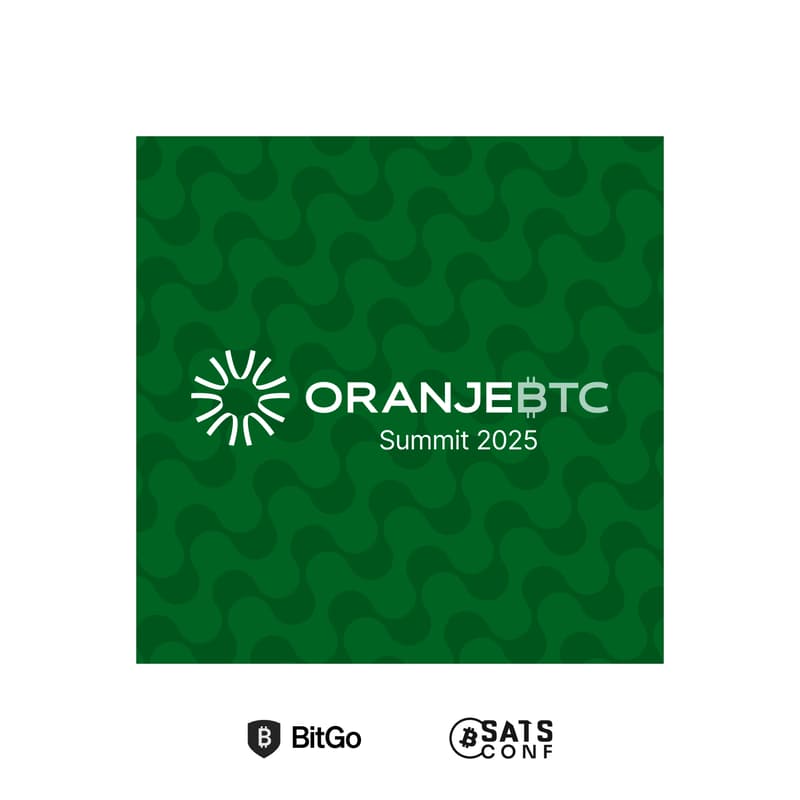 Cover Image for OranjeBTC Summit 2025: Investidores OBTC3