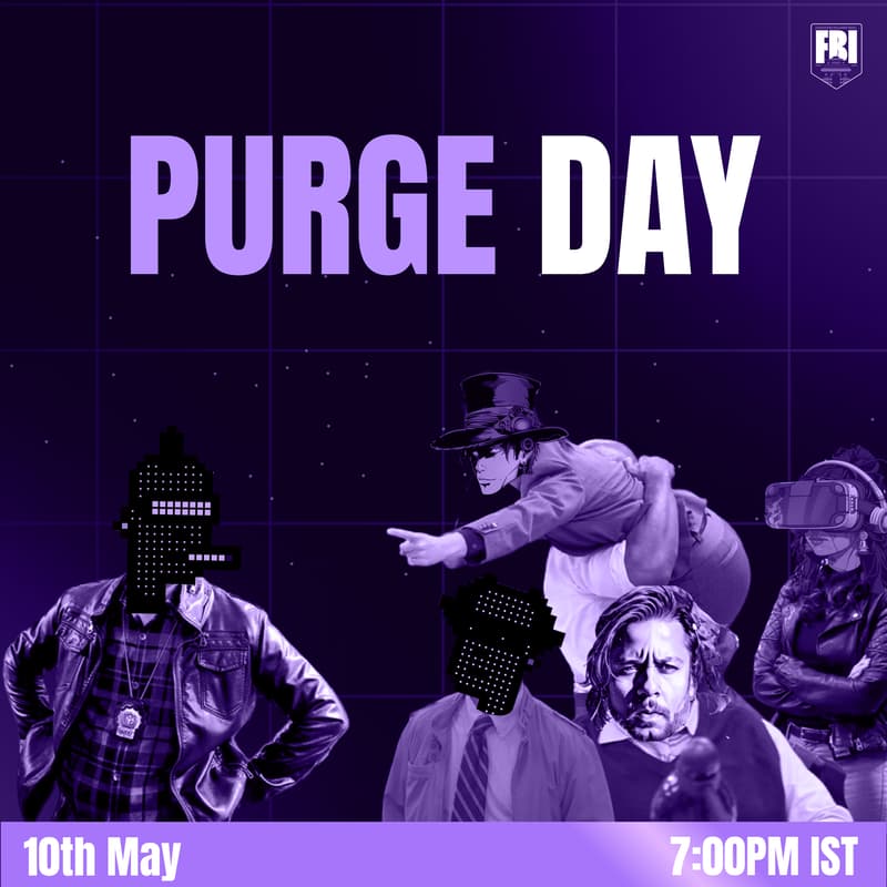 Cover Image for Purge Day at Onchain Rookies