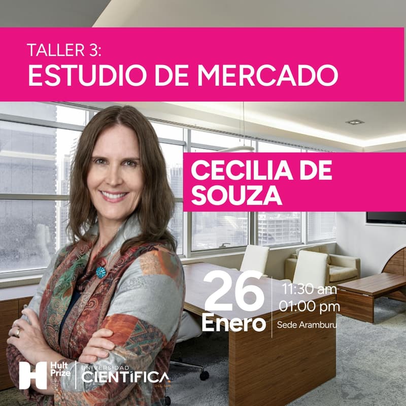 Cover Image for Hult Prize Científica| Taller de Estudio de Mercado: Conociendo a tu cliente