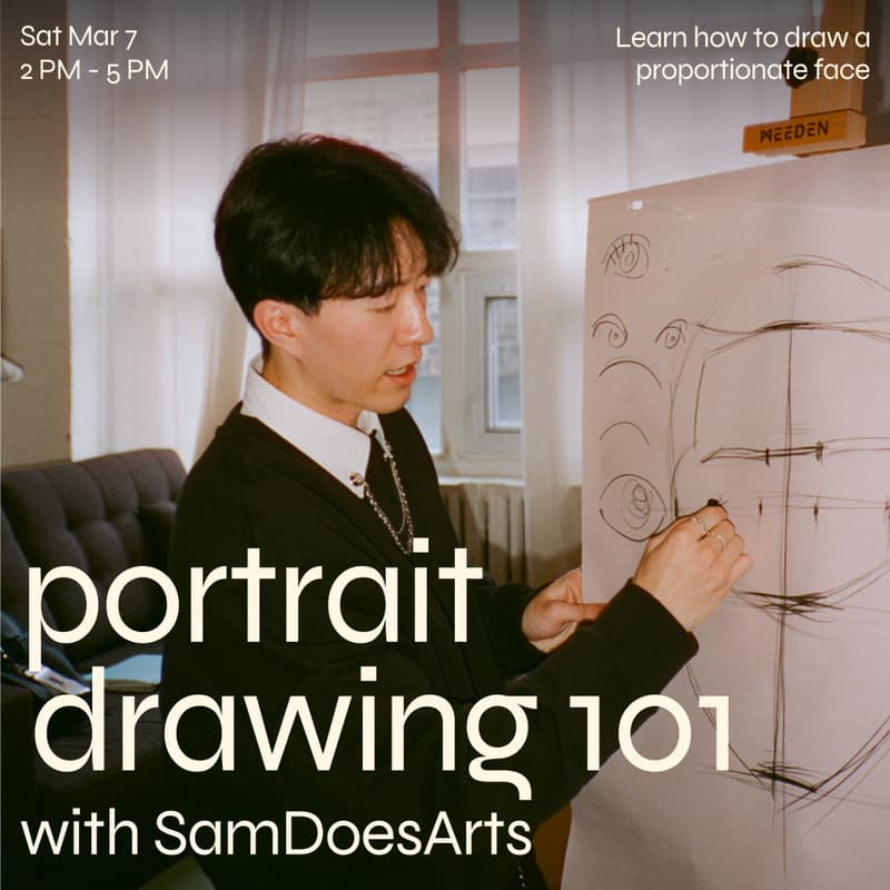Cover Image for Portrait Drawing 101 with SamDoesArts