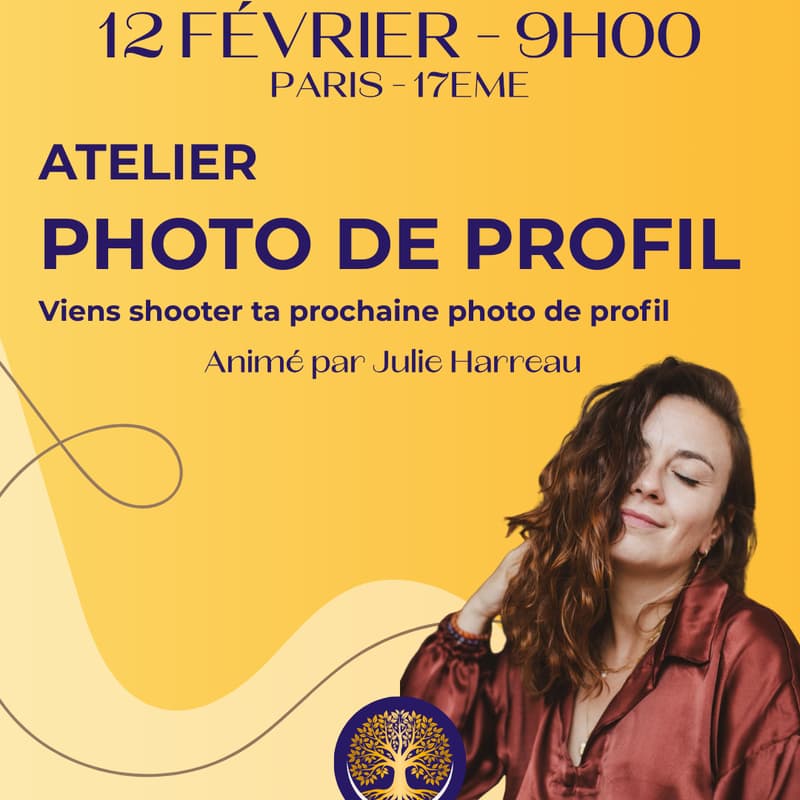Cover Image for Atelier Photo de profil - avec Julie Harreau