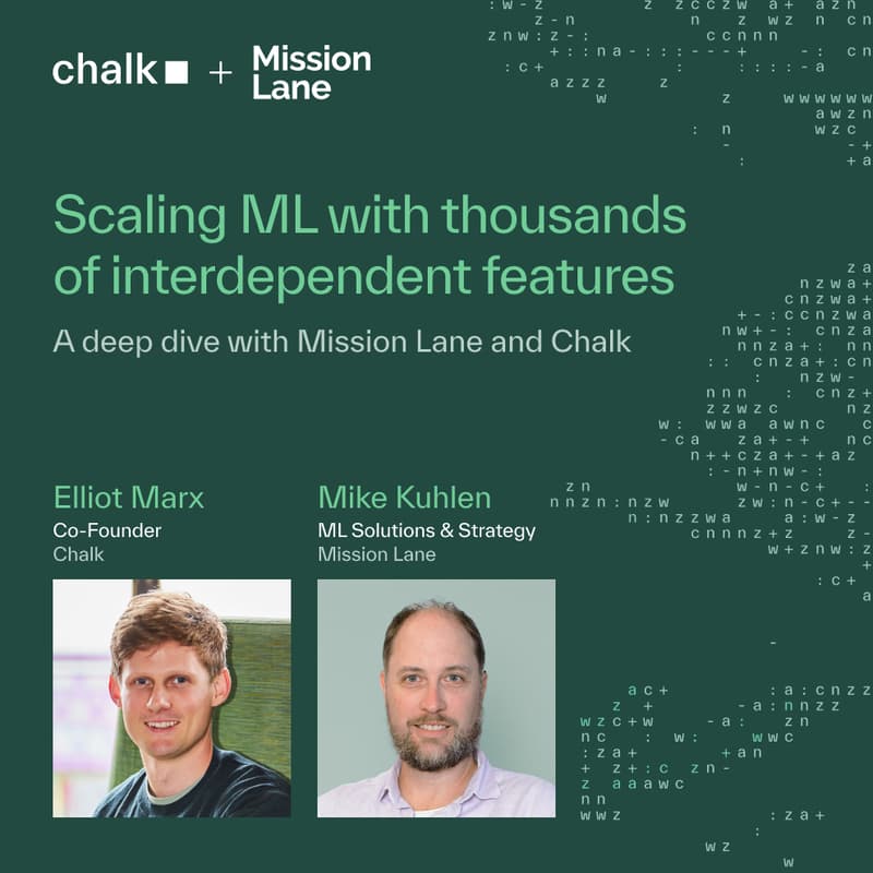 Cover Image for Scaling ML with Thousands of Interdependent Features