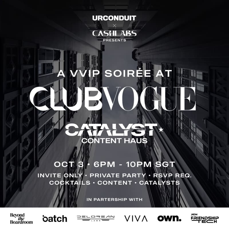Cover Image for Catalyst x Batch X OWN - Club Vogue Founders & Funders Mixer (VVIP Invite)