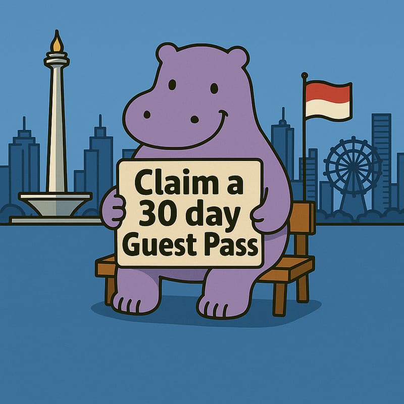 Cover Image for Jakarta: Claim your 30 day Angel Squad Guest Pass
