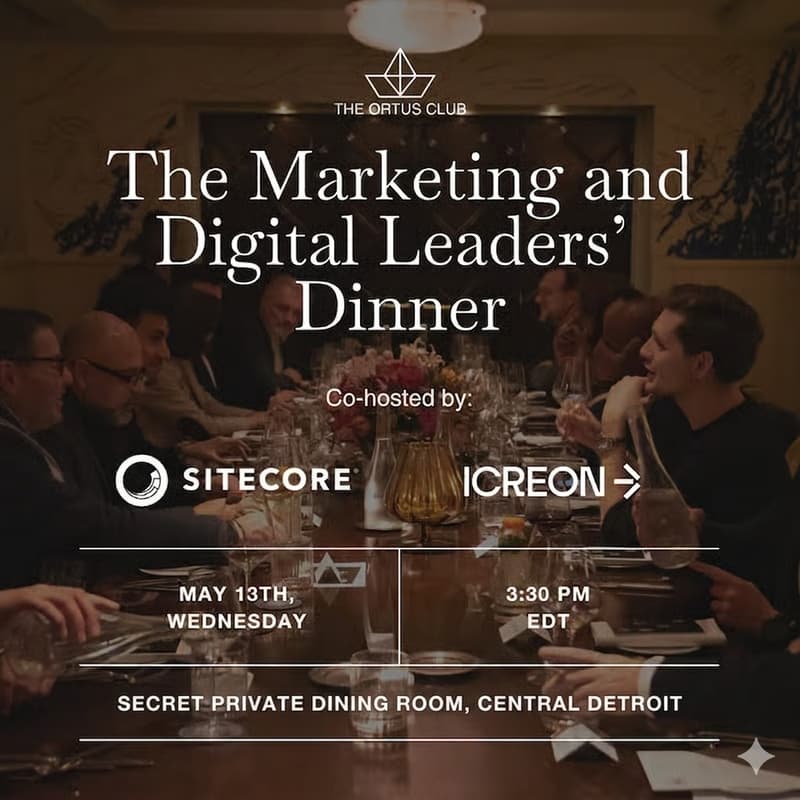 Cover Image for Join This Executive Dinner Discussion for Senior Marketers within the Detroit Area