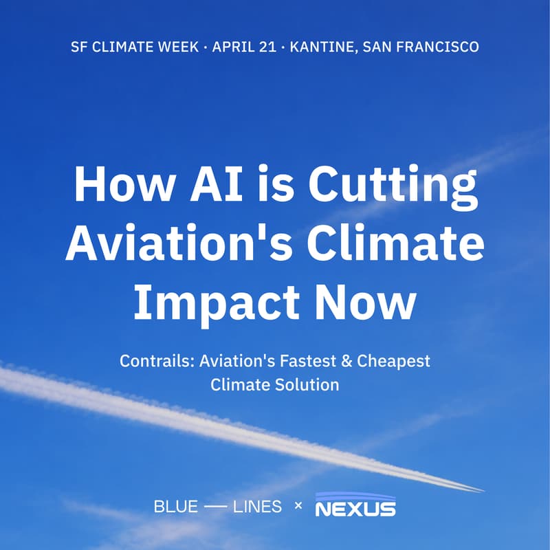 Cover Image for Contrails: How AI is cutting aviation’s climate impact now