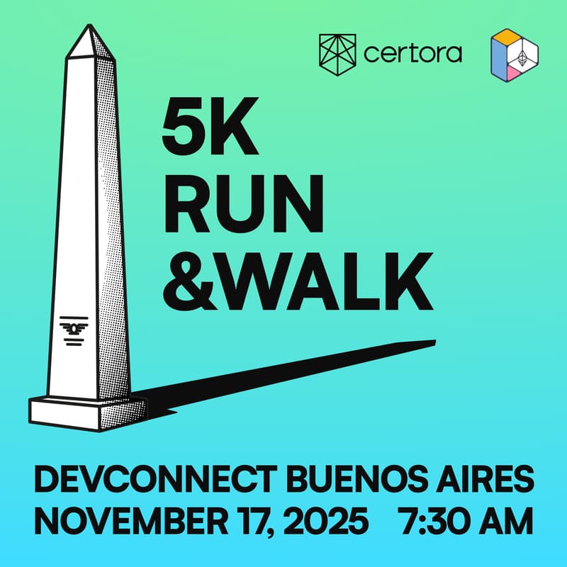 Cover Image for Devconnect 5K Run & Walk with Coffee & Breakfast!