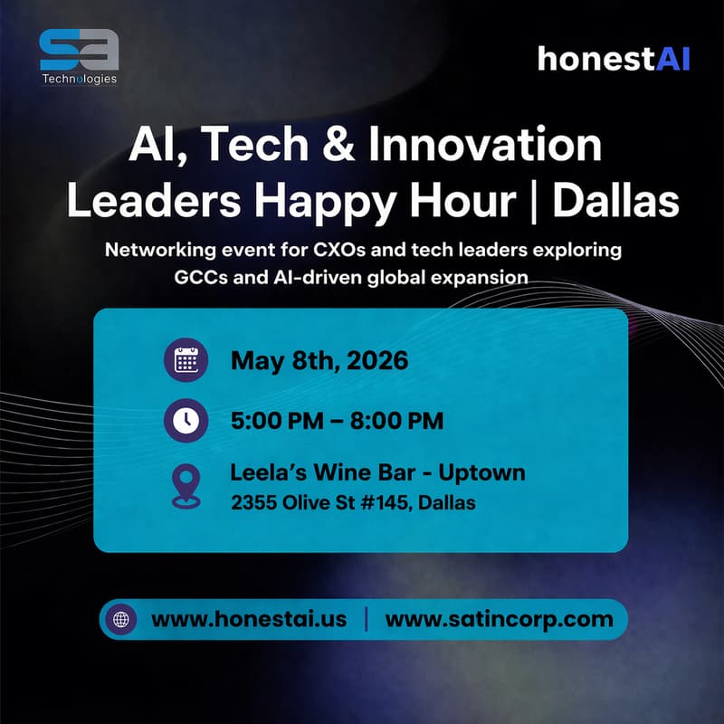 Cover Image for AI, Tech & Innovation Leaders Happy Hour | Dallas