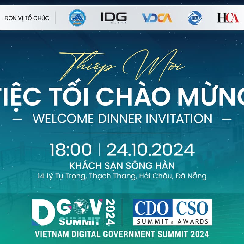 Cover Image for TIỆC TỐI HỘI THẢO QUỐC GIA VỀ CHÍNH PHỦ SỐ 2024