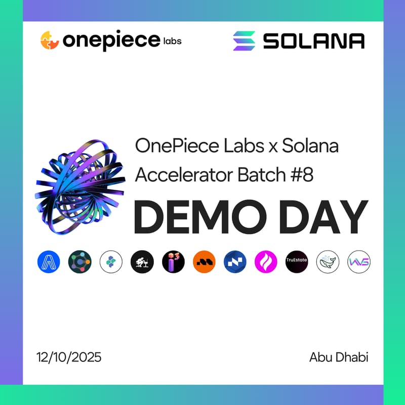 Cover Image for OnePiece Labs x Solana Accelerator Demo Day