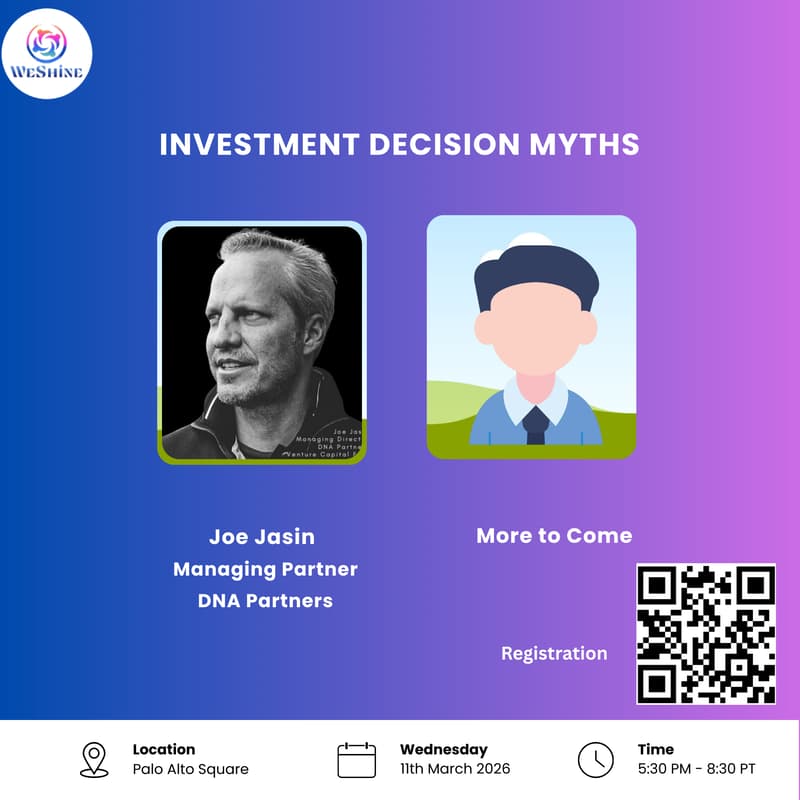 Cover Image for "Reading between the lines" Investor Keynote + Startup Pitch