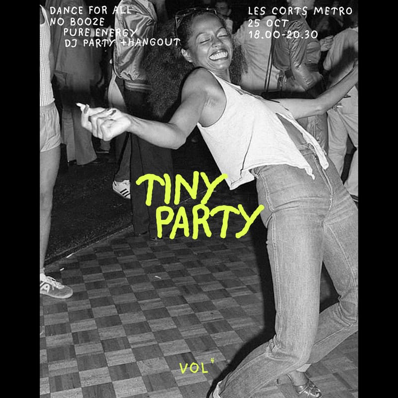 Cover Image for Tinyparty Vol.4: Movement lab + Open Floor Dance Party