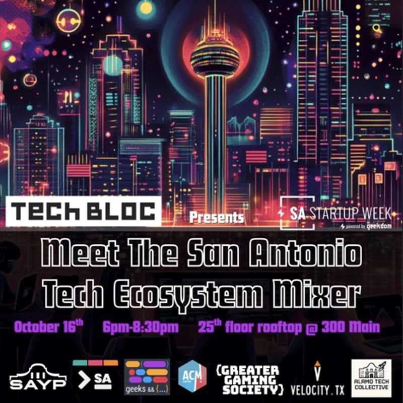 Cover Image for Meet the San Antonio Tech Ecosystem Mixer
