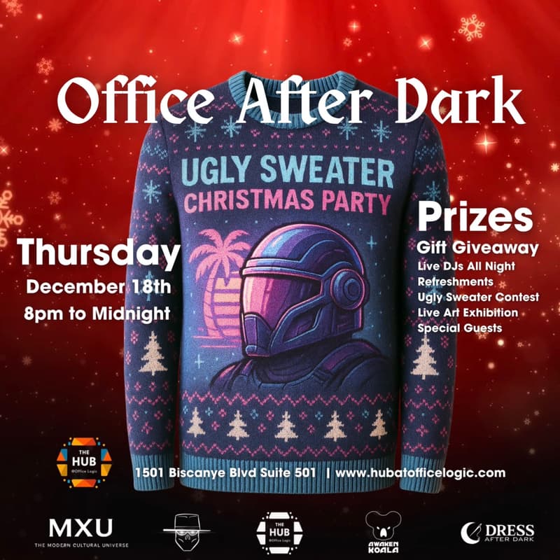Cover Image for Office After Dark - Ugly Sweater Christmas Party