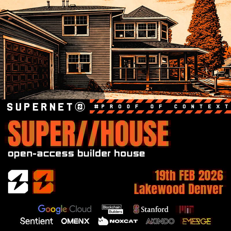 Cover Image for SUPER//HOUSE — SuperNet Builder House