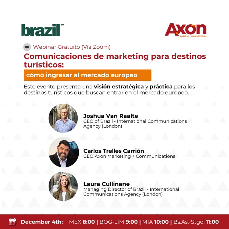Cover Image for Comunicaciones de marketing para destinos turísticos: ¿cómo ingresar al mercado europeo?