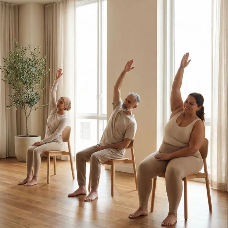 Cover Image for Tech Founder Chair Yoga - Open Registration