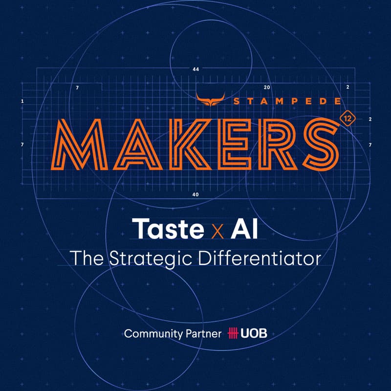 Cover Image for Makers 12: Taste x AI: The Strategic Differentiator