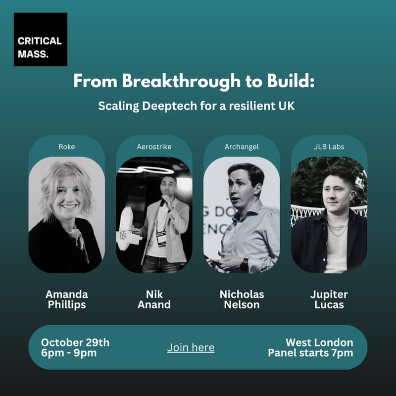 Cover Image for From Breakthrough to Build: Scaling Deeptech for a Resilient UK