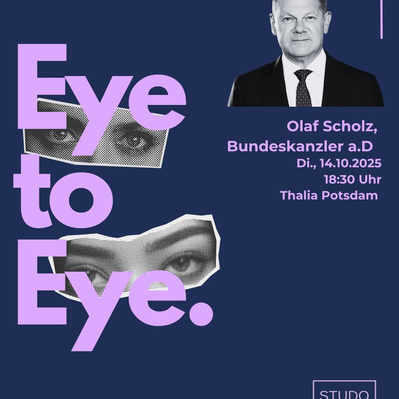 Cover Image for PODIUMSDISKUSSION MIT OLAF SCHOLZ