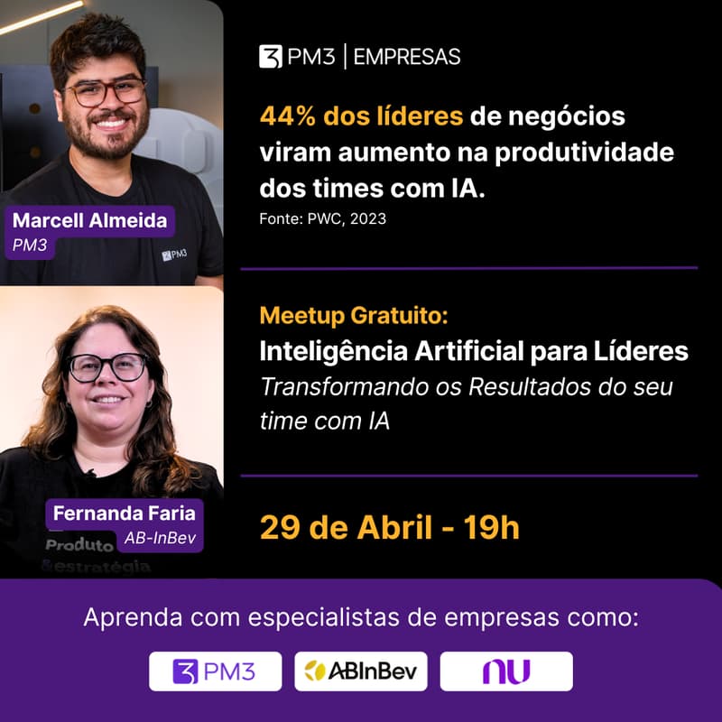 Meetup - IA para Líderes · Luma