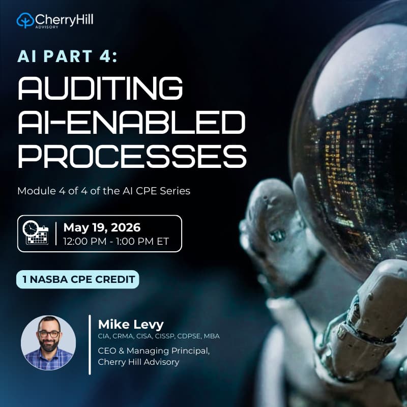 Cover Image for AI Part 4: Auditing AI-Enabled Processes