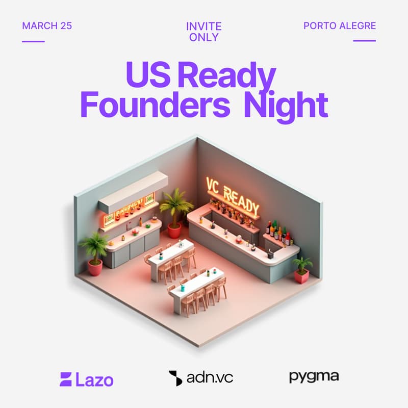 Cover Image for US Ready founders Night by Lazo, Pygma and ADN VC