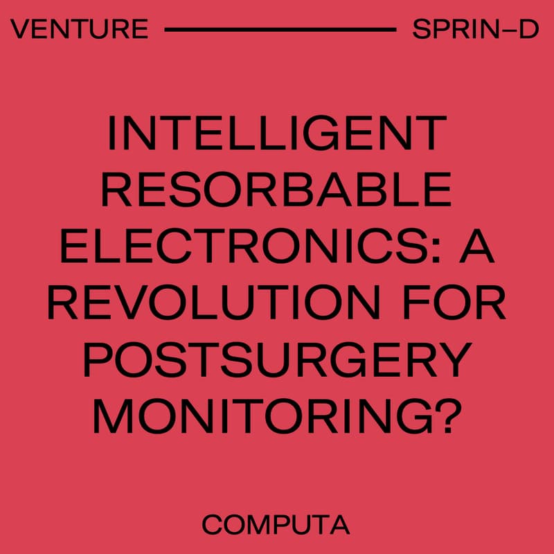 Cover Image for Intelligent resorbable electronics: A revolution for postsurgery monitoring?